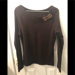 Ralph Lauren Long Sleeve Tee w/Buckles